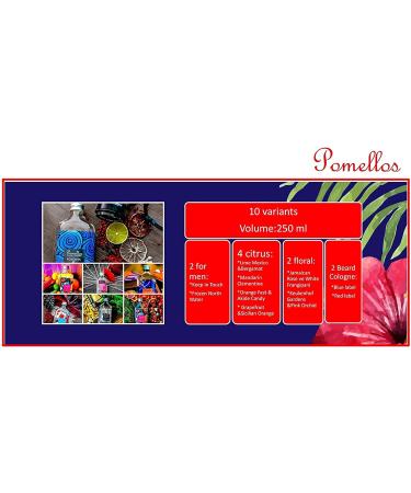 Pomellos Eau de Cologne by eeose (Keep in Touch 250ml) Keep in Touch 8.5 Fl Oz (Pack of 1) - Buy Online on GoSupps.com