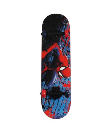 PlayWheels Ultimate Spider-Man 28 Kids Trick Skateboard - Spider Crawl Design - Buy Online on GoSupps.com