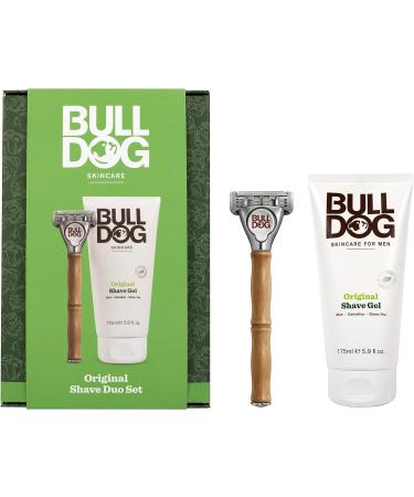 BULLDOG Skincare Shave Duo Set - Green Bulldog Shave Kit - Buy Online on GoSupps.com