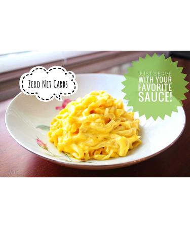 WELL LEAN Organic Fettuccine - Premium Shirataki Konjac Pasta - USDA Organic, Plant Based, Keto Friendly, Zero Net Carb, Non GMO - 6 Pack 57.1 oz - Buy Online on GoSupps.com
