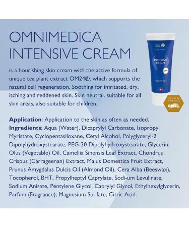  OMNI MEDICA OMNIMEDICA Intensive Cream - 3-in-1 skincare cream for wrinkles dark spots and dry skin - Anti-aging face and body cream with OM24 - For women men and sensitive skin - 100 ml - Buy Online on GoSupps.com
