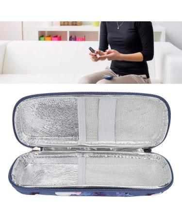 Demeras Insulin Pen Carrying Case Easy Open Waterproof Insulin Cooler Travel Case Good Capacity EVA for Travel Use(Flower) - Buy Online on GoSupps.com