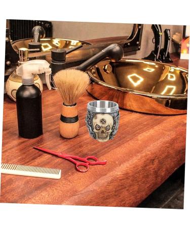 Minkissy 2-Pack Stainless Steel Soap Holder for Men Rustproof Shaving Shell in 2 Colors 8.5x7cm - Buy Online on GoSupps.com