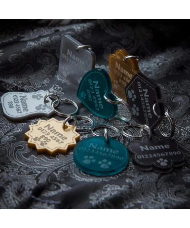 Personalized Dog Tag Pendant for Collar - Engraved Cat & Pet ID - Premium Quality - Buy Online on GoSupps.com