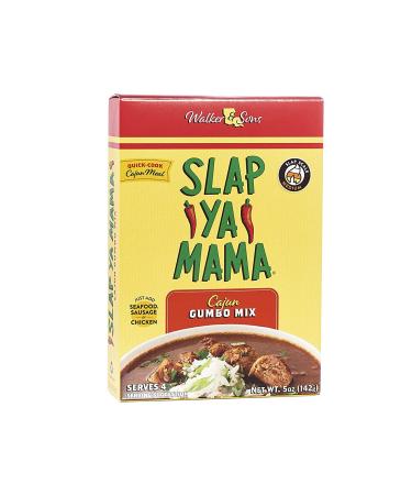 Slap Ya Mama Louisiana Style Gumbo Dinner Mix - Quick & Easy Cajun Meal - 5oz Box (Pack of 3) - Buy Online on GoSupps.com
