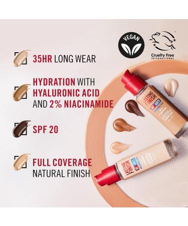 Rimmel Lasting Finish 35HR Foundation - Soft Beige 200 & Vanilla 160 - Buy Online on GoSupps.com