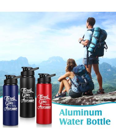 Thank You Gifts for Women 20 Pack Aluminum Water Bottles 24oz Appreciation Gifts Thank You for Being Awesome Gifts for Coworkers Employee Men Friend Office Staff Teacher (Common) - Buy Online on GoSupps.com