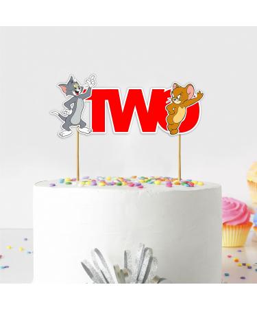 Seyal Tom & Jery Two Cake Topper