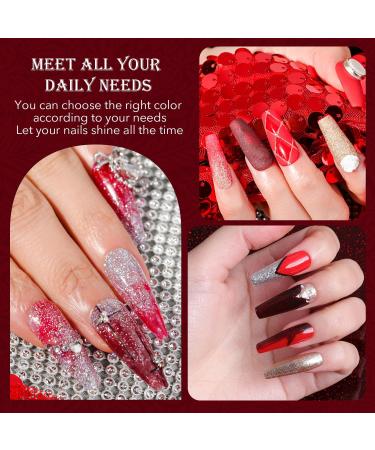 8 Colors Dipping Powder Kit | Aokitec Fashion Dip Powder for Salon & DIY Nail Art | French Manicure Starter Set - Mirror Powder 03-FA Valley Kiss - Buy Online on GoSupps.com