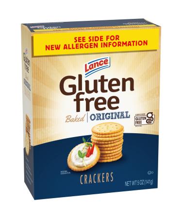 Lance Gluten Free Crackers, Original Baked, 5 Oz Box