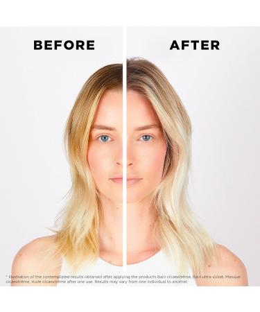 Kerastase Blond Absolu Ultra-Violet Purple Hair Mask - Neutralizes Brassiness | For Lightened Highlighted & Grey Hair | Nourishing with Hyaluronic Acid | 6.8 Fl Oz | International Shipping - Buy Online on GoSupps.com