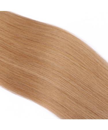 Keratin Bonding Hair Extensions - #19 Mittelgoldblond 60cm - 25 Strands - 100% Remy Real Hair - U-Tip by Novon Hair Extensions - Buy Online on GoSupps.com