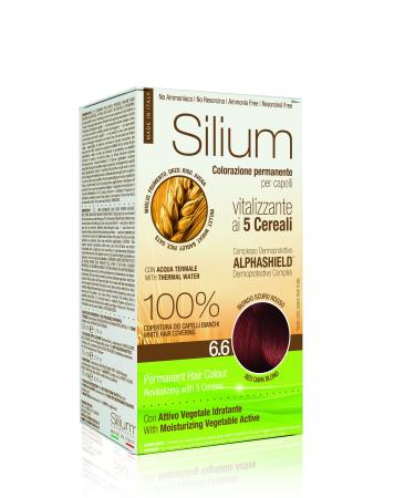 Silium Silium Permanent Hair Colour Dark Red Blonde 6.6-187g