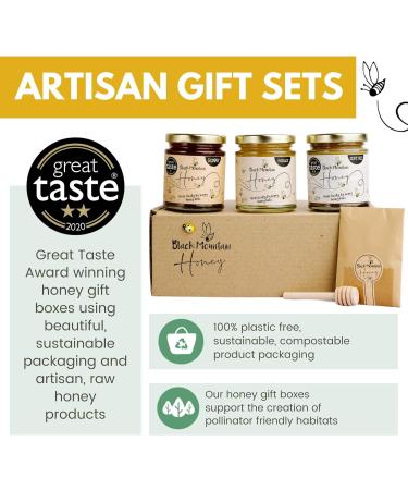 Black Mountain Honey - Welsh Single Origin Soft Set Heather Honey (227g) - Buy Online on GoSupps.com