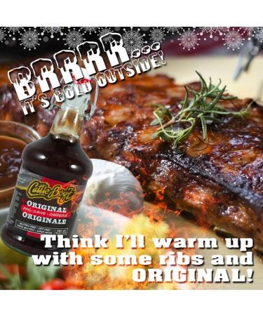 Cattleboyz Original BBQ Sauce Traditional Barbeque Sauce Gluten Free 980ml - Buy Online on GoSupps.com