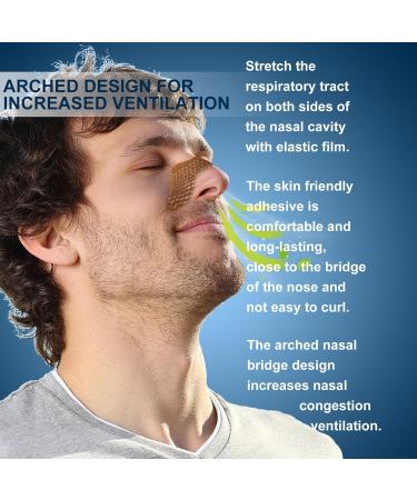Alaaner Nasal Strips 10Pcs - Reduce Snoring, Improve Breathing, Waterproof Nose Patches for Better Sleep - Buy Online on GoSupps.com