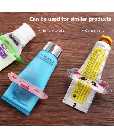 Pasow Cartoon Animal Toothpaste Cream Squeezers - 5 Pack Mix Designs - Buy Online on GoSupps.com