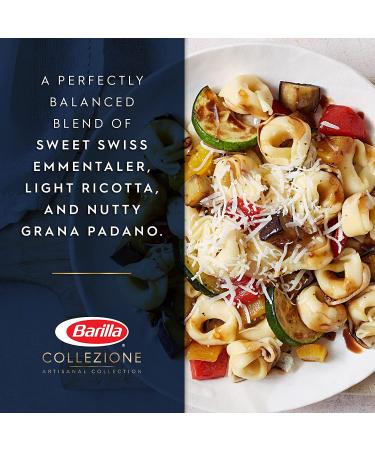 BARILLA Collezione Three Cheese Tortellini Pasta 12 oz. (Pack of 4) - 6 Servings, Pantry Friendly & Non-GMO - Buy Online on GoSupps.com