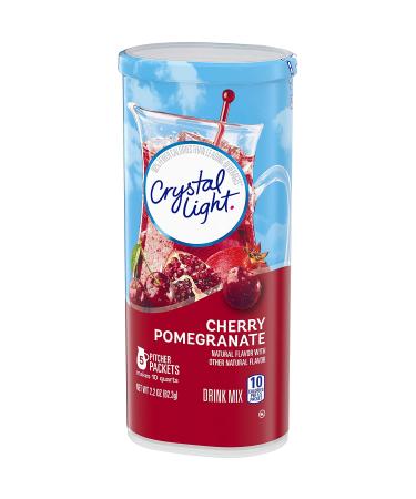 Crystal Light Cherry Pomegranate Drink Mix - 20 Pitcher Packets (4 Packs of 5) - 2.2 Ounce (Pack of 4) - Buy Online on GoSupps.com
