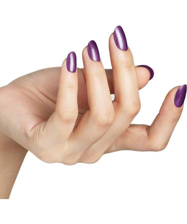 Bluesky Gel Nail Polish Rock Royalty 80524 Dark Glitter Purple Wine Long Lasting Chip Resistant 10 ml (Requires Drying Under UV LED Lamp) - Buy Online on GoSupps.com