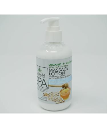 La Palm Massage Lotion Milk& Honey 8oz