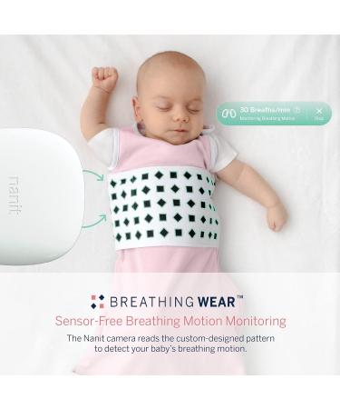 Nanit Breathing Wear Sleeping Bag - Small Blush Pink for Secure Sleep - Buy Online on GoSupps.com