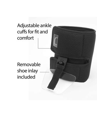 Ossur Foot-Up Drop Foot Brace | AFO for Drop Foot Support - Lightweight & Adjustable Wrap for All-Day Comfort | Breathable Material for Walking | Black Large - Buy Online on GoSupps.com