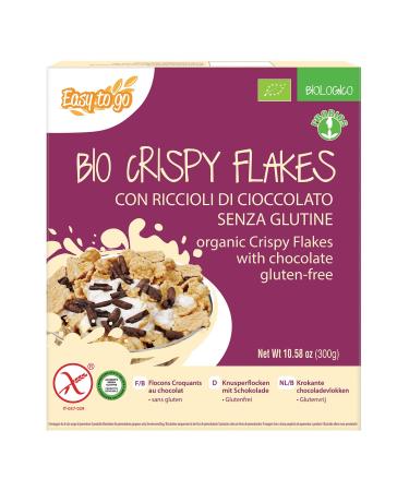 Probios Organic Gluten Free Chocolate Crispy Flakes 300g - Pack of 7