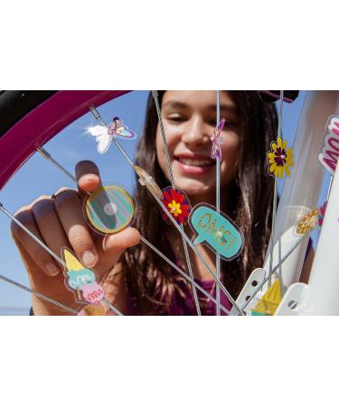 Cute 36-Piece Bike Wheel Spokes Kit for Kids - Colorful Designs - Fun Cycling Accessories - Perfect Gift for Girls - Spoke Beads Attachments - Buy Online on GoSupps.com