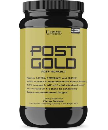 Ultimate Nutrition Post Gold - Cherry Limeade Post-Workout Powder | Muscle Recovery Drink with BCAA Beta Alanine & GABA - 1.07 lbs - Buy Online on GoSupps.com