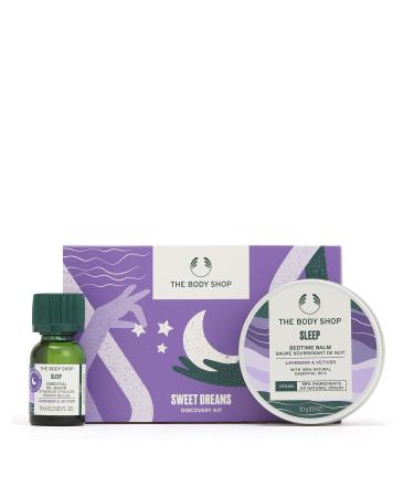 The Body Shop Duo Sweet Dreams Discovery Gift Set 2-Piece Set Includes Oil Blend and Balm