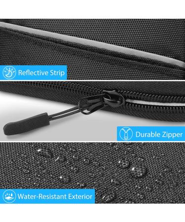 MEDMAX Insulin Cooler Travel Case with 2 Ice Packs - Portable Water Resistant Diabetic Medication Organizer - Insulated Cooling Bag for Insulin Pen - Black - Buy Online on GoSupps.com