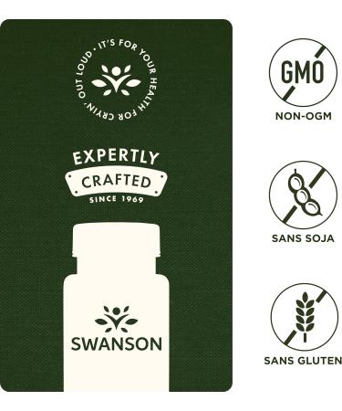 Swanson Cordyceps 600mg High Dosed 120 Capsules Lab Tested Soy Free Gluten Free Non-GMO - Buy Online on GoSupps.com