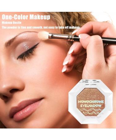 2 Neutral Eyeshadow - Makeup Eyeshadow - Highly Pigmented Glitter Sparkling Naturing-Looking Champagne Eye Eyeshadow Palette Kagrote 2 Pcs 103#champagne Gold Fan - Buy Online on GoSupps.com