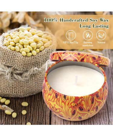12 Pack Scented Candles Gifts for Women - Soy Wax Christmas & Birthday Gift Set for Friends Sisters & Colleagues | Perfect Home D cor - Buy Online on GoSupps.com