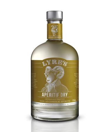 Lyre's Aperitif Dry Non-Alcoholic Spirit - Dry Vermouth Style | Award Winning | 23.7 Fl Oz