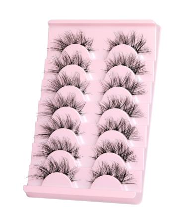 ALPHONSE 3D Cluster False Eyelashes - Natural Fluffy Wispy Lash Extension Strip for Cat Eye Look - DIY Manga Eyelash Pack - Buy Online on GoSupps.com