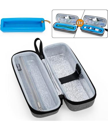 BAFASO Insulin Cooler Travel Case with Ice Pack - Diabetic Bag for Insulin Pen and Supplies - Buy Online on GoSupps.com