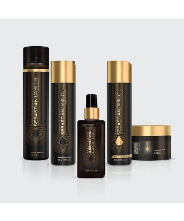 Sebastian Professional Dark Oil - Heavy-Free Argan Oil Hair Oil for Smoothness & Abundance (95 ml) - Rapid Styling & Maintenance - Buy Online on GoSupps.com