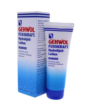 GEHWOL Fusskraft Hydrolipid Lotion - Urea Foot Cream for Dry Feet 125 ml | Ideal for Pampering & Hydration - Buy Online on GoSupps.com