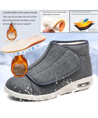 TDHLW Diabetic Shoes - Lightweight Breathable Walking Sneakers for Women Men with Swollen Feet - Adjustable Closure - Black - Buy Online on GoSupps.com