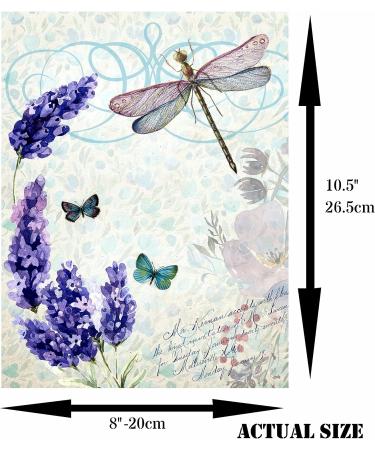 Mulberry Rice Paper 8x10.5 inch, 6 Different Printed Images, 30gsm for Decoupage Crafts & Mixed Media - Buy Online on GoSupps.com