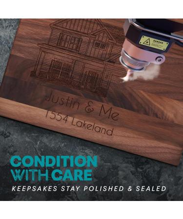 Natural Wood Conditioner for Cutting Boards - Food Grade Orange & Lemon Oil Blend - 16 oz - Buy Online on GoSupps.com