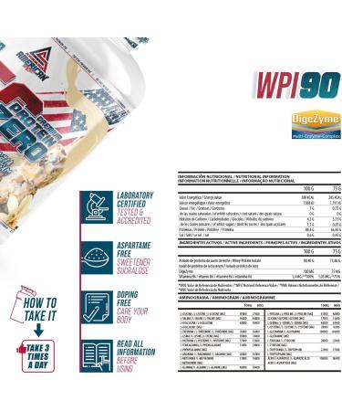 Premium Iso Zero | Prot ine de lactos rum | Aide augmenter votre masse musculaire | Faible en glucides | 0% Sucres (2 kg Vanille) Vanille 2 kg - Buy Online on GoSupps.com