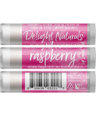 Berry Patch Lip Balm Gift Set - Strawberry Blueberry Raspberry | Best Natural Moisturizer | International Shipping Available - Buy Online on GoSupps.com