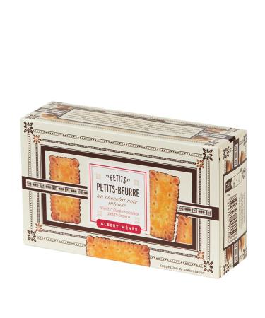 Albert M n s - La Biscuiterie Sucr e - Petits Petits-Beurre with intense dark chocolate 65g