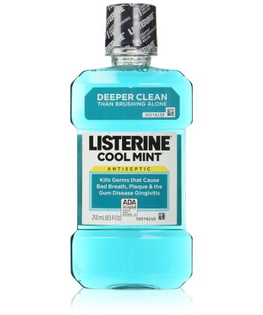 Listerine Antiseptic Mouthwash Coolmint COOLMINT 250ml 8.5 Fl Oz (Pack of 3) - Buy Online on GoSupps.com
