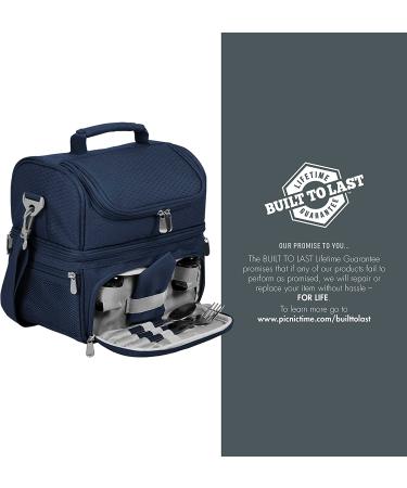 PICNIC TIME Navy New England Patriots Pranzo Lunch Tote - Officially Licensed NFL Lunch Bag - Buy Online on GoSupps.com