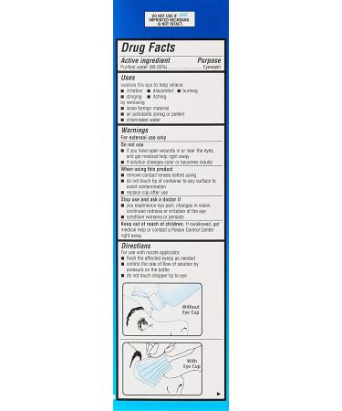 Bausch & Lomb Eye Wash: Cleansing, Refreshing, and Soothing Solution - 4 fl oz - Buy Online on GoSupps.com