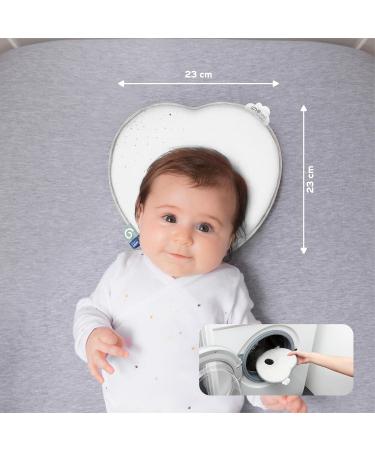 Babymoov Lovenest Original White Pediatrician-Designed Baby Pillow for Optimal Head Shape & Comfort - Buy Online on GoSupps.com